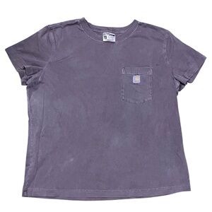 Carhartt Womens Short Sleeve Tee in Lavender